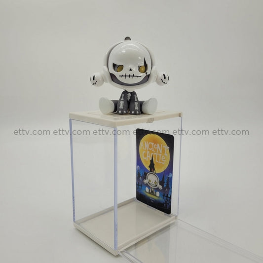 Ettv Popmart Skullpanda Ancient Castle Series (Skeleton) Signed By Artist Xiongmiao Art Toys