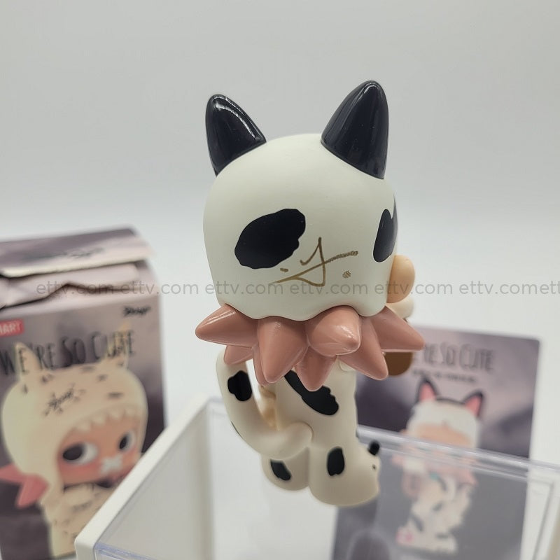 Ettv Popmart Zsiga Were So Cute (Sleepy Cat)-Hand Signed By Artist Designer Toys