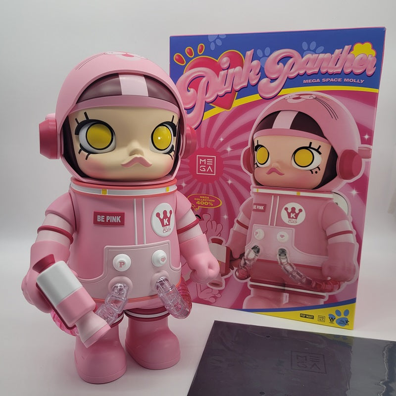 POPMART Mega Space Molly 400% Pink Panther (Open Box)