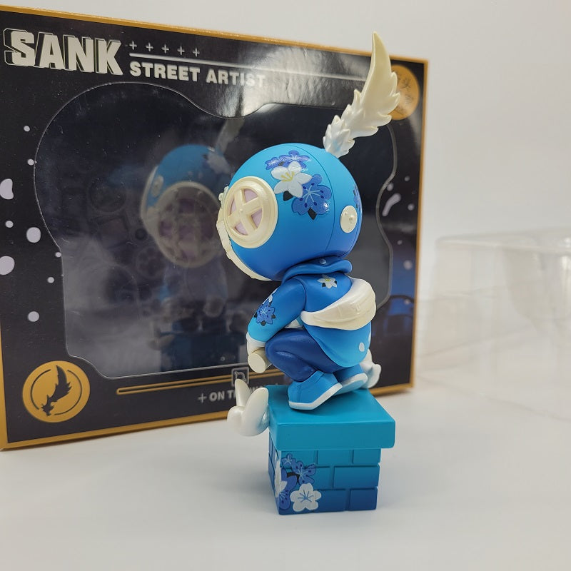 Sank Toys Street Artist Bloom #2 Hand Signed Figure/Box by Shaun Guo