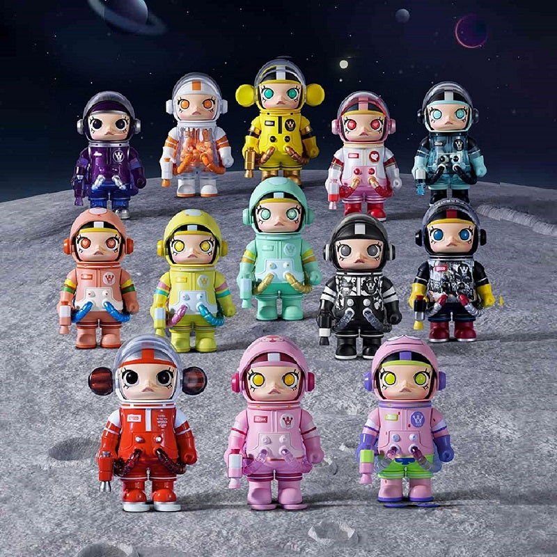 POPMART #14 MEGA Space Molly 100% Series 2 (Secret Chase 5 Melting) 1pc NEW