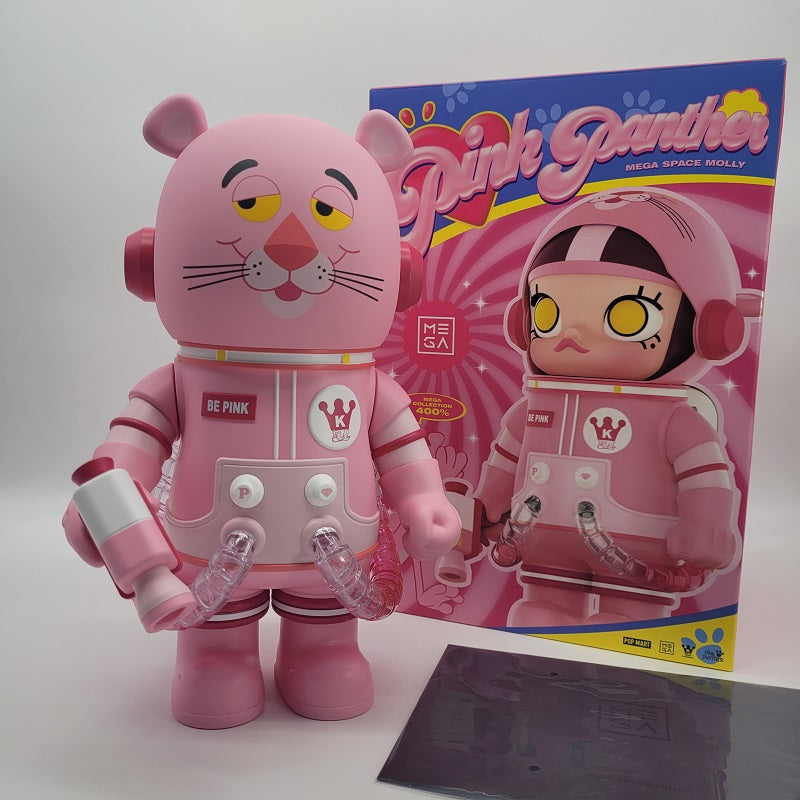 POPMART Mega Space Molly 400% Pink Panther (Open Box)