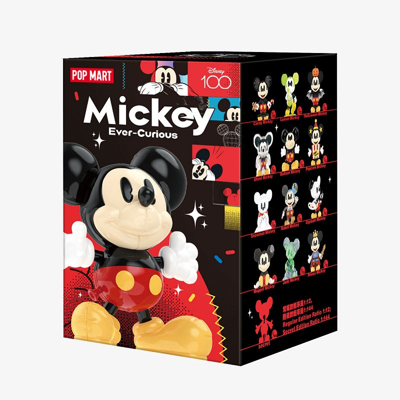 POP MART Disney 100th anniversary Mickey Ever-Curious Series Figures