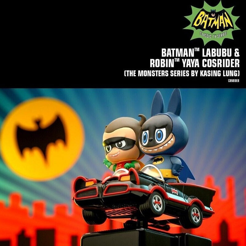 Hot Toys Batman (1966) TV series Batman Labubu & Robin Yaya CosRider (The Monsters Series by Kasing Lung)