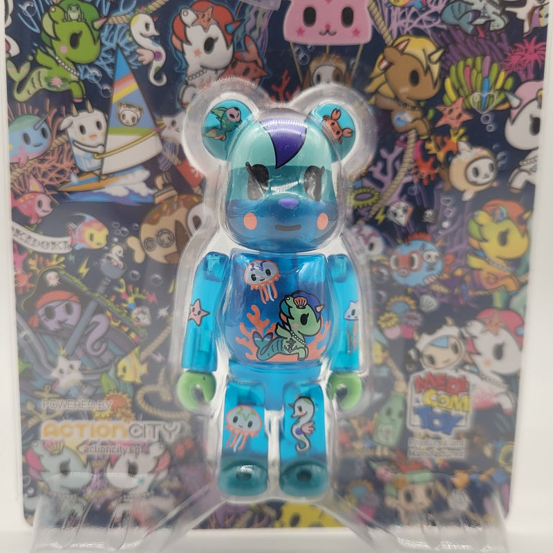 Medicom Bearbrick Tokidoki ActionCity Mermicorno Sirena 100% NEW