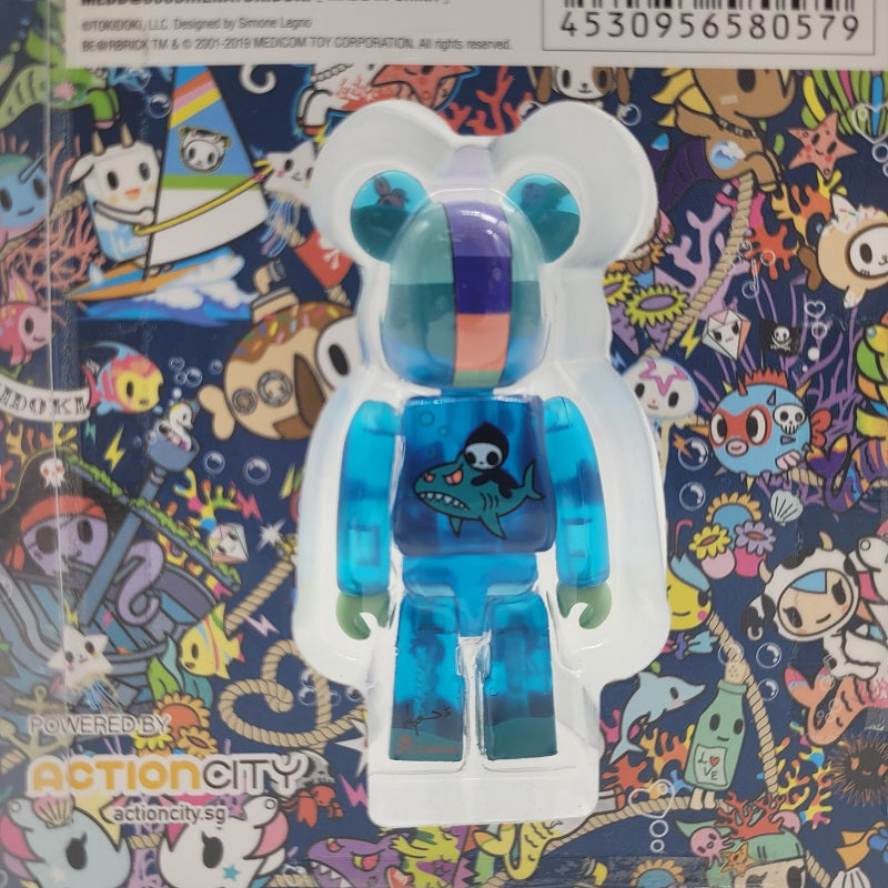 Medicom Bearbrick Tokidoki ActionCity Mermicorno Sirena 100% NEW