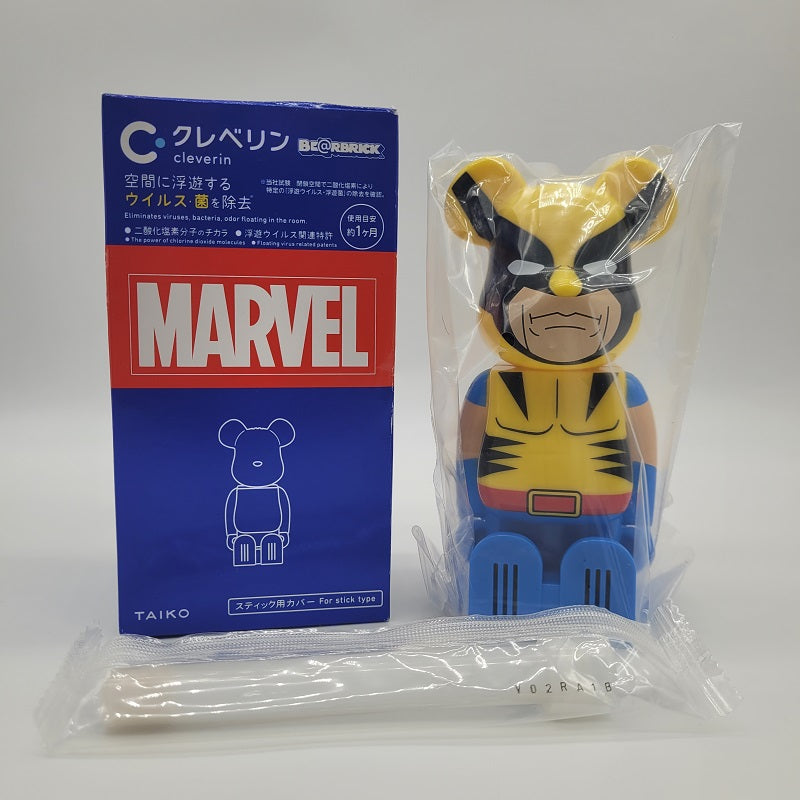 Bearbrick Cleverin Marvel Wolverine Chase 200% Figure Air Freshener NEW