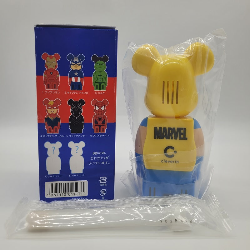 Bearbrick Cleverin Marvel Wolverine Chase 200% Figure Air Freshener NEW