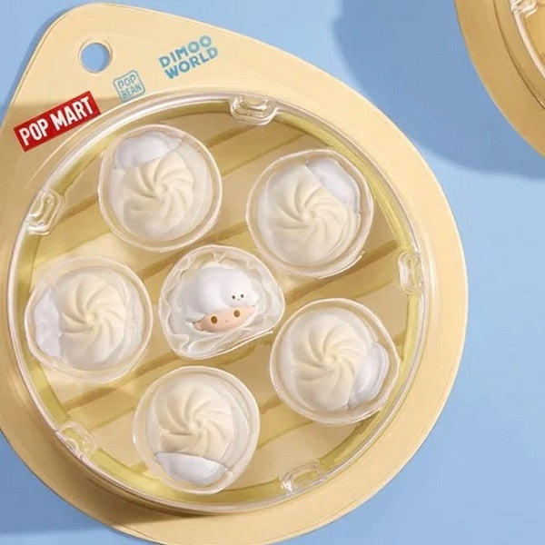 POPMART Dimoo POPBEAN Steamed Bun Set (Shanghai Only Edition)