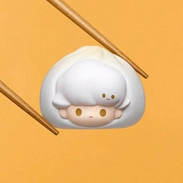 POPMART Dimoo POPBEAN Steamed Bun Set (Shanghai Exclusive) NEW