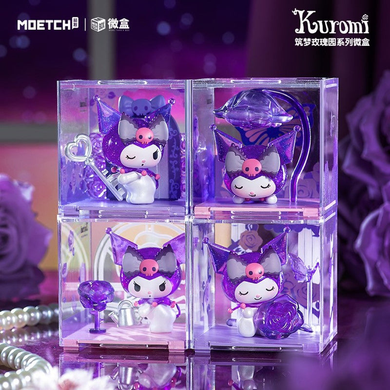 TopToy MOETCH Sanrio Kuromi Dream Rose Garden Micro Series Blind Box