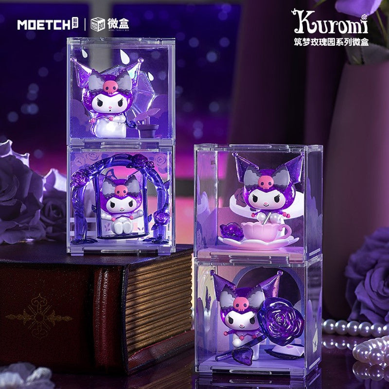 TopToy MOETCH Sanrio Kuromi Dream Rose Garden Micro Series Blind Box
