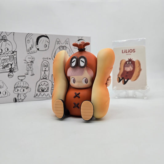POPMART Signed LiliOS Hot Dog PTS Beijing by Artist mspring
