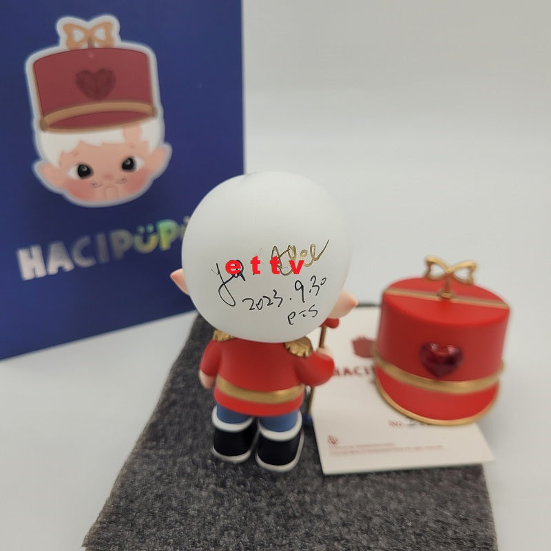 POPMART Hacipupu (Nutcracker) COA Numbered and Hand Signed by Artist