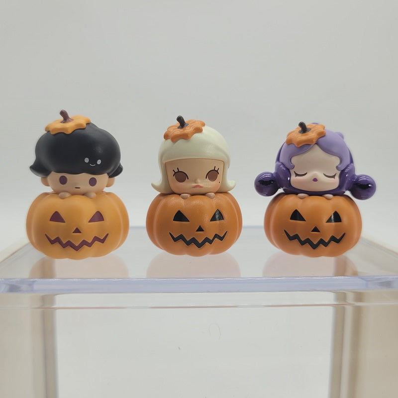 POPMART Popbean Halloween (Skullpanda, Molly, Dimoo) 3pc