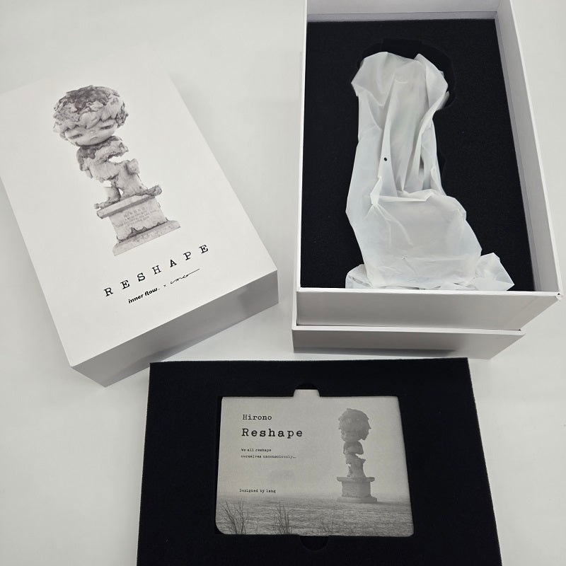 POPMART Hirono Reshape 8.5" Figure Signed by Artist Lang w/COA