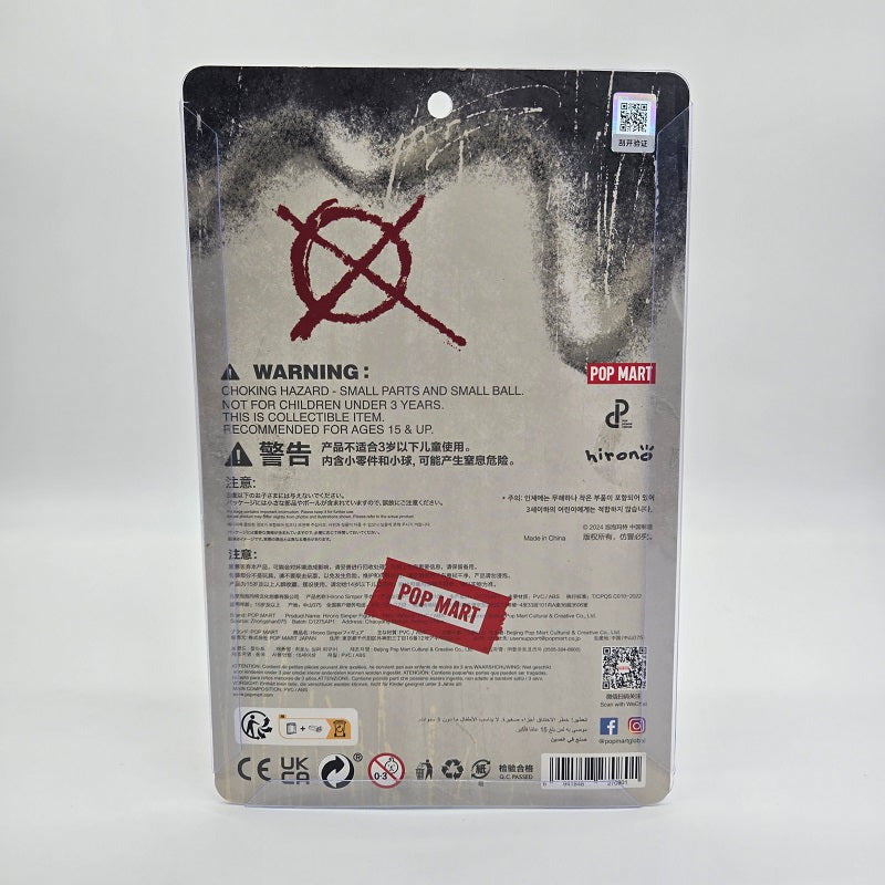 POPMART Hand Signed Hirono Simper Blister Pack (V1) at PTS Beijing by Artist Lang