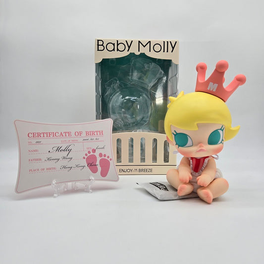 POPMART 7" Baby Molly Enjoy the Breeze 200% Figurine, NEW