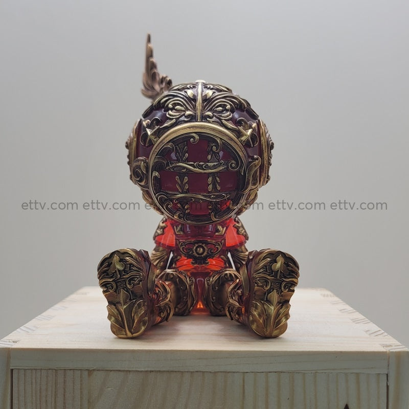 Sank Toys Nostalgia Ruby - Limited Edition Of 150 With Coa Signed And Sketched By Shaun Guo Designer