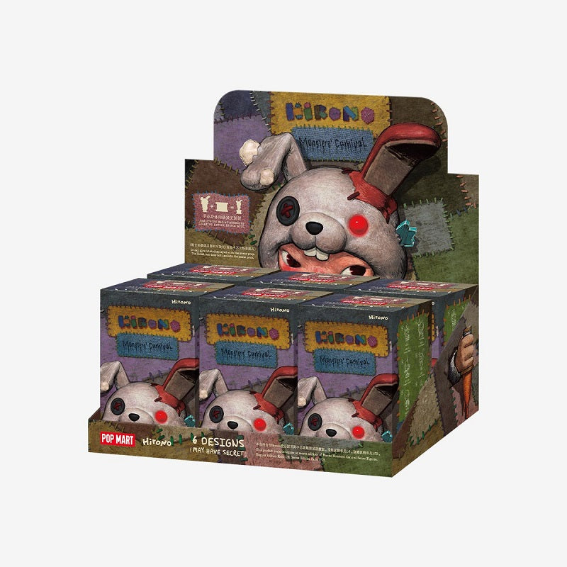 POP MART Hirono Monsters Carnival Series Figures Blind Box