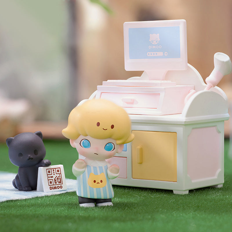 POP MART Dimoo Cat Paradise Series Prop Open Blind Box