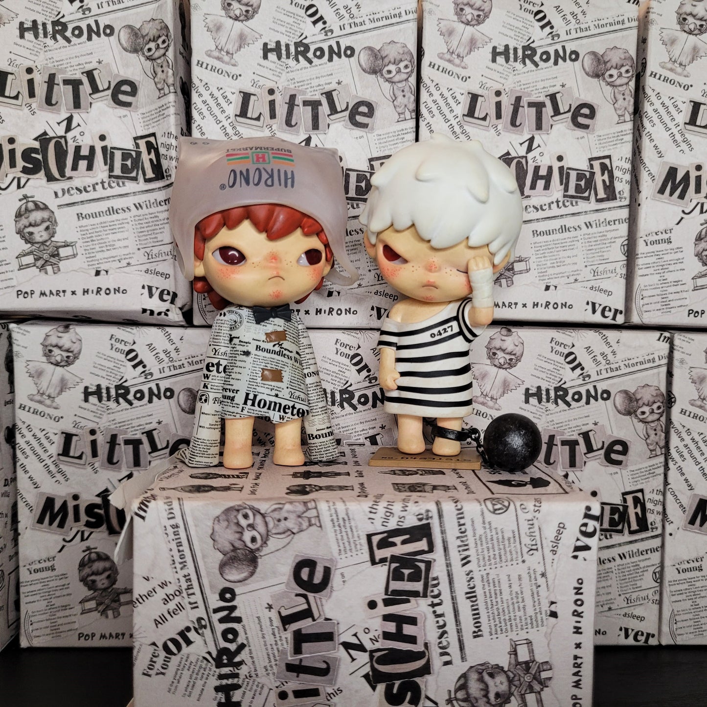 ETTV POPMART HIRONO Little Mischief Series (RAGPICKER, MANACLE) 2pc