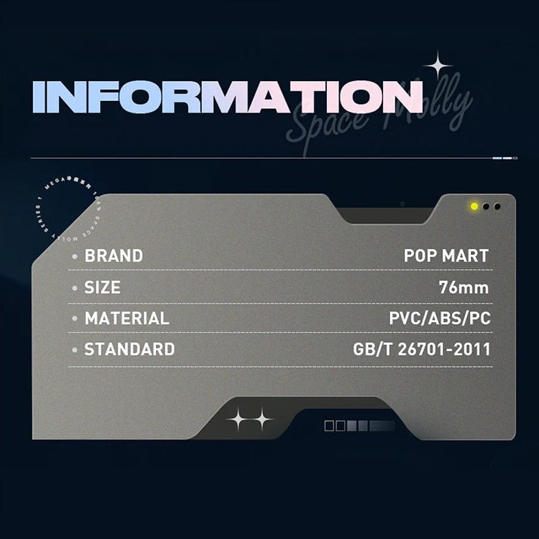 POP MART KENNYSWORK Mega Collection 100% Space Molly