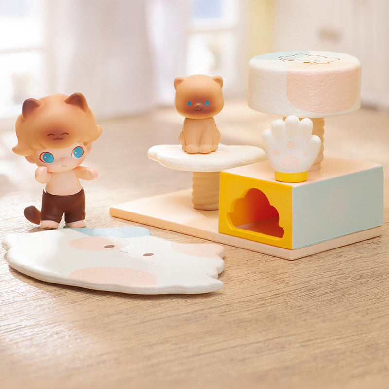 POP MART Dimoo Cat Paradise Series Prop Open Blind Box