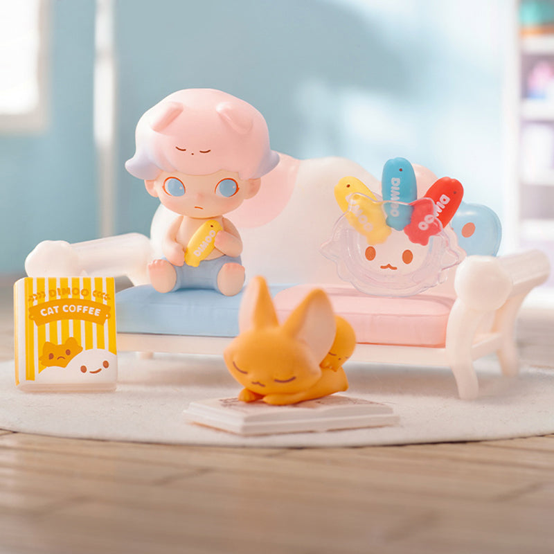 POP MART Dimoo Cat Paradise Series Prop Open Blind Box