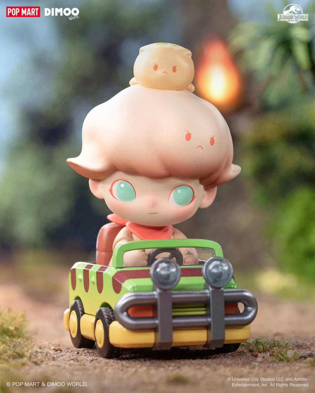 POP MART Dimoo Jurassic World Series Pop Art Toy