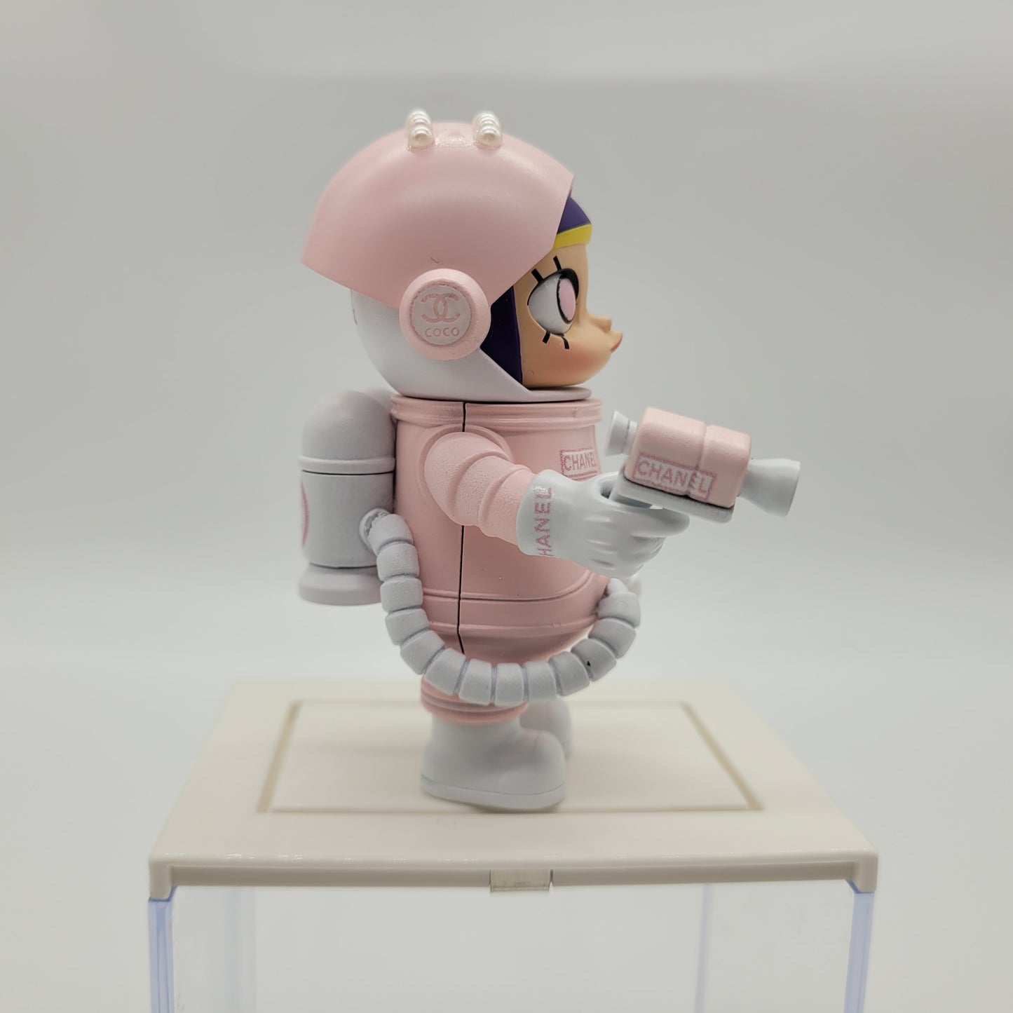 POPMART 100% Space Molly Artistic Adaptation by Myz Studio with Acrylic Display Case (PINK) 1pc