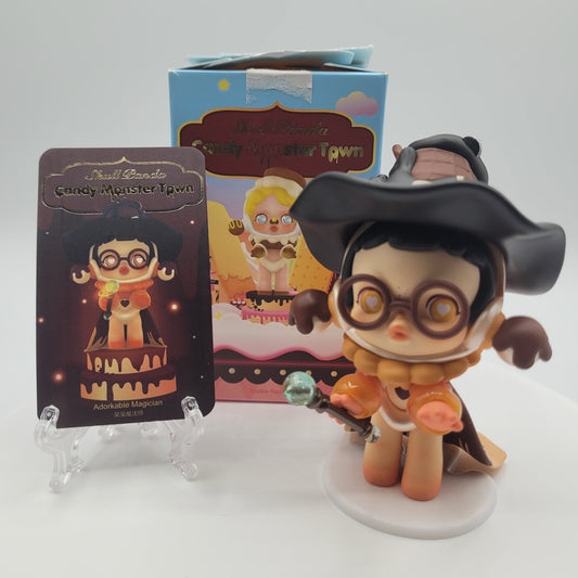POPMART SKULLPANDA Candy Monster Town Blind Box (#13 Adorkable Magician) Secret Chase