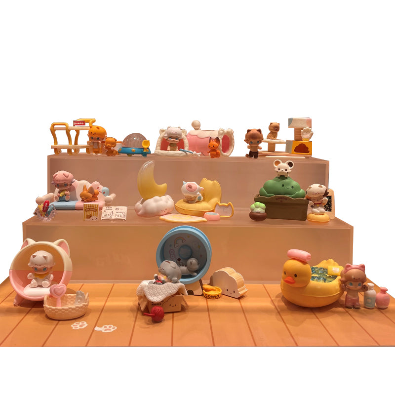 POP MART Dimoo Cat Paradise Series Prop Open Blind Box
