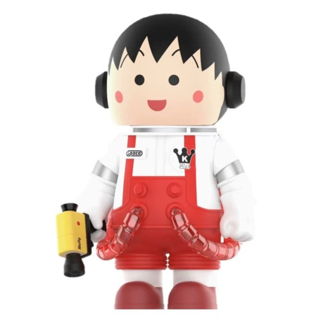 POPMART MEGA COLLECTION 400% Space Molly X Chibi Maruko Chan (HAPPINESS)