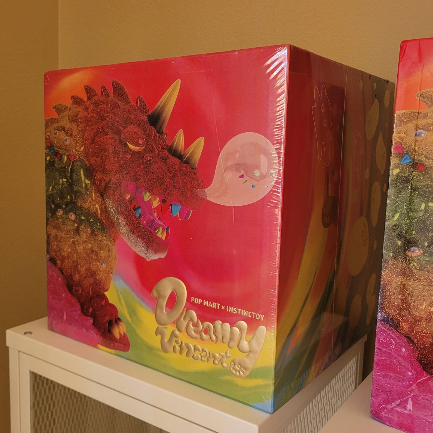 POPMART x INSTINCTOY Dreamy Vincent "Rainbow Glitter" Figurine New/Unopened Box