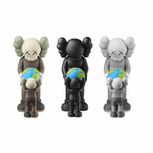 ETTV 2022 KAWS THE PROMISE Vinyl Figure Set Brown/Black/Grey