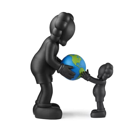 KAWS THE PROMISE Vinyl Figure Black, NEW