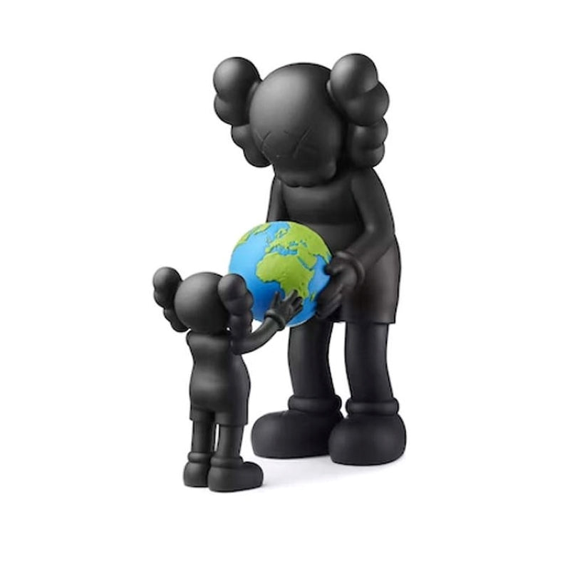 ETTV KAWS THE PROMISE Vinyl Figure Black