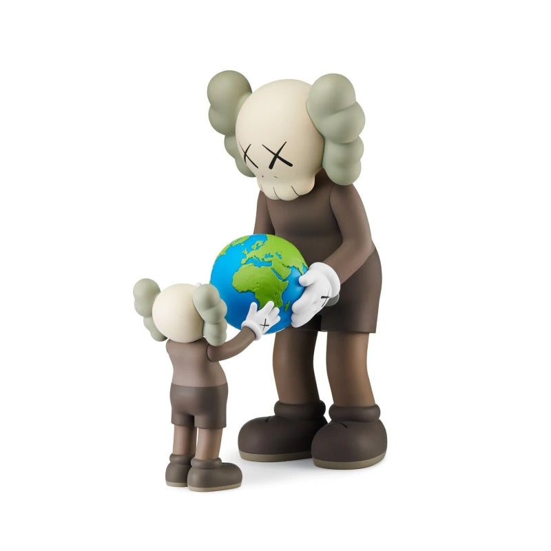 ETTV KAWS THE PROMISE Vinyl Figure Brown