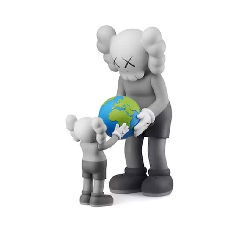 ETTV KAWS THE PROMISE Vinyl Figure Grey