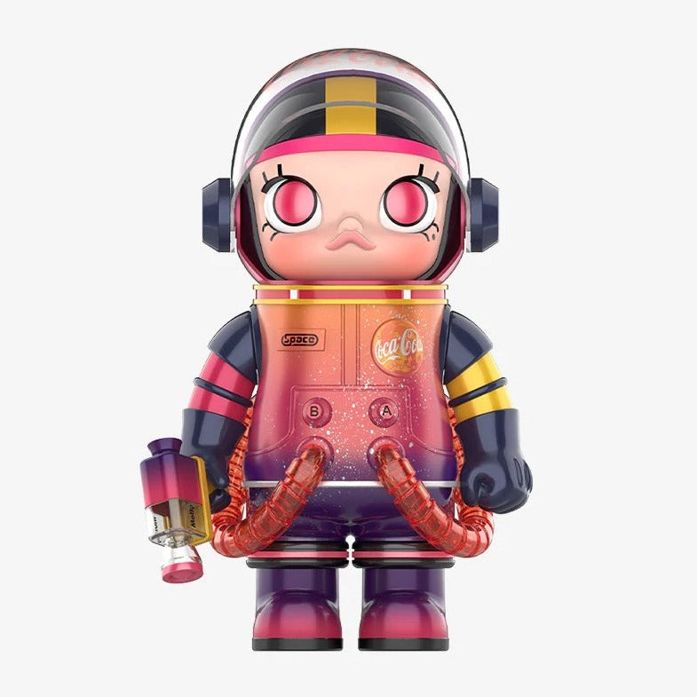 POPMART MEGA COLLECTION 400% SPACE MOLLY Coca Cola (Over The Moon)