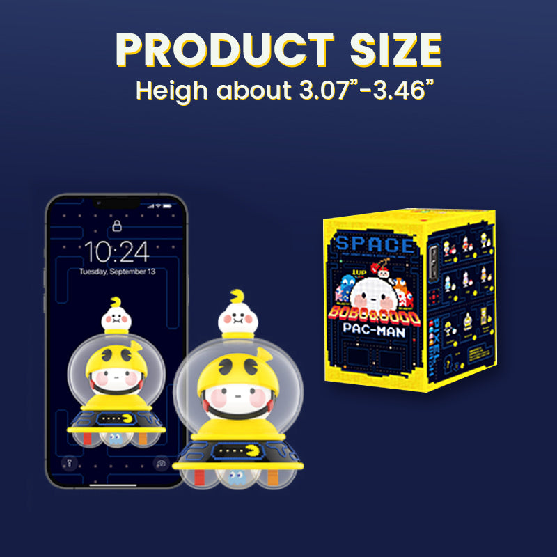 ETTV POPMART Bobo & Coco Pac-Man Collaboration Series (Inky, Pinky, Clyde, Blinky) 4pc