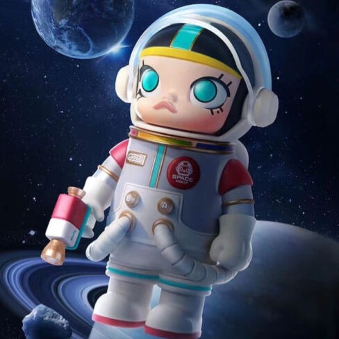 POP MART KENNYSWORK Mega Collection 100% Space Molly