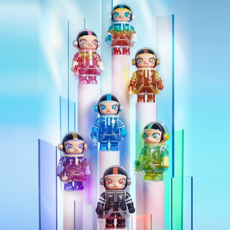 POPMART MEGA COLLECTION 400% SPACE MOLLY Soft Drink Series (Angel's Kiss)