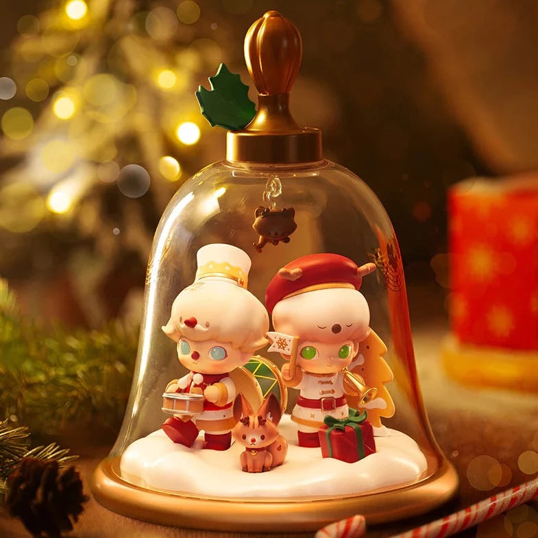 ETTV Pop Mart Dimoo Christmas Bell Scene Set