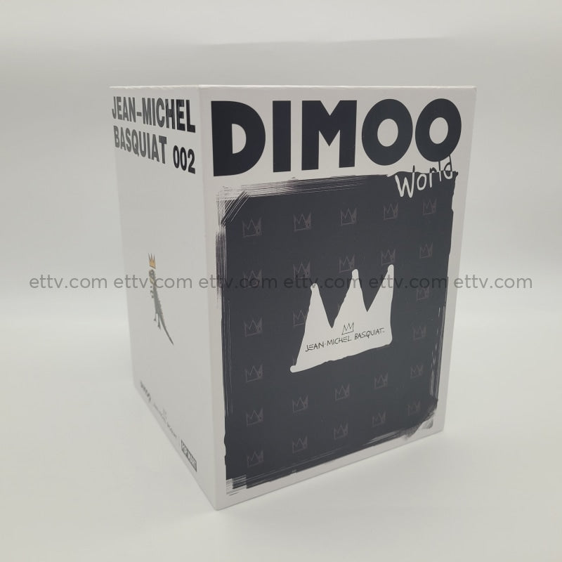 Ettv Popmart Dimoo X Jean Michel Basquiat Signed By Artist Ayan Deng (002)#A Art Toys