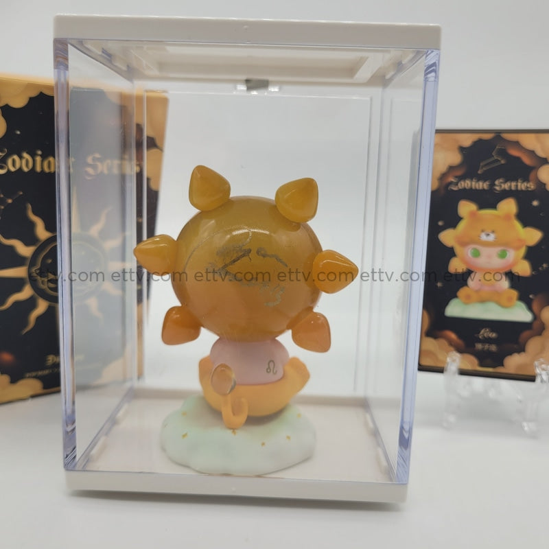 Ettv Popmart Dimoo Zodiac Series Signed By Artist Ayan Deng (Leo) 1Pc Art Toys