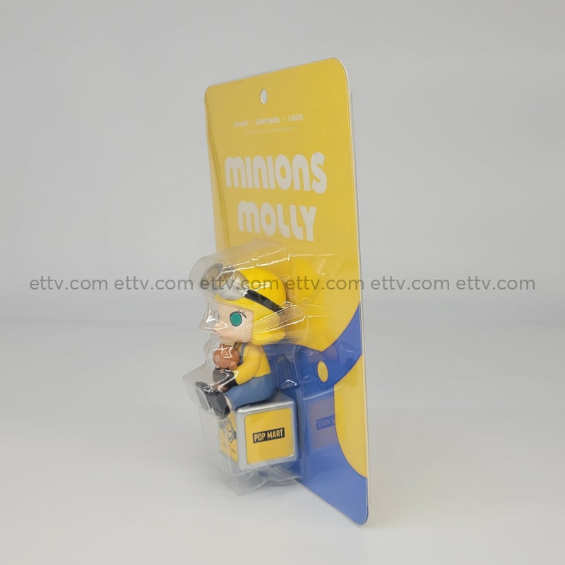 Ettv Popmart Minions Molly Mini Figure Signed By Kenny Wong Art Toys