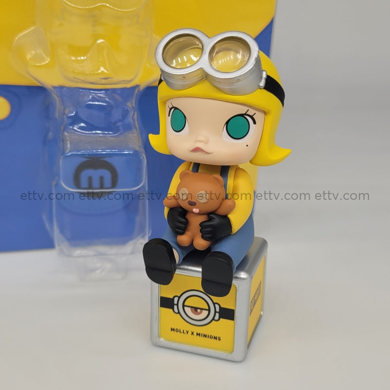 Ettv Popmart Minions Molly Mini Figure Signed By Kenny Wong Art Toys