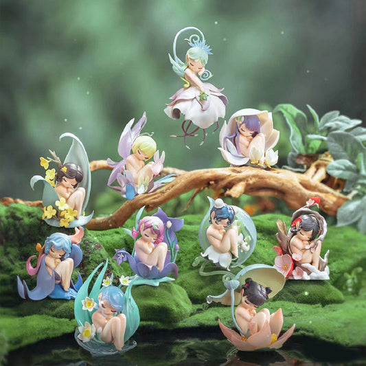 52Toys Sleep Flower Elves Series Fairy Girl Blind Box